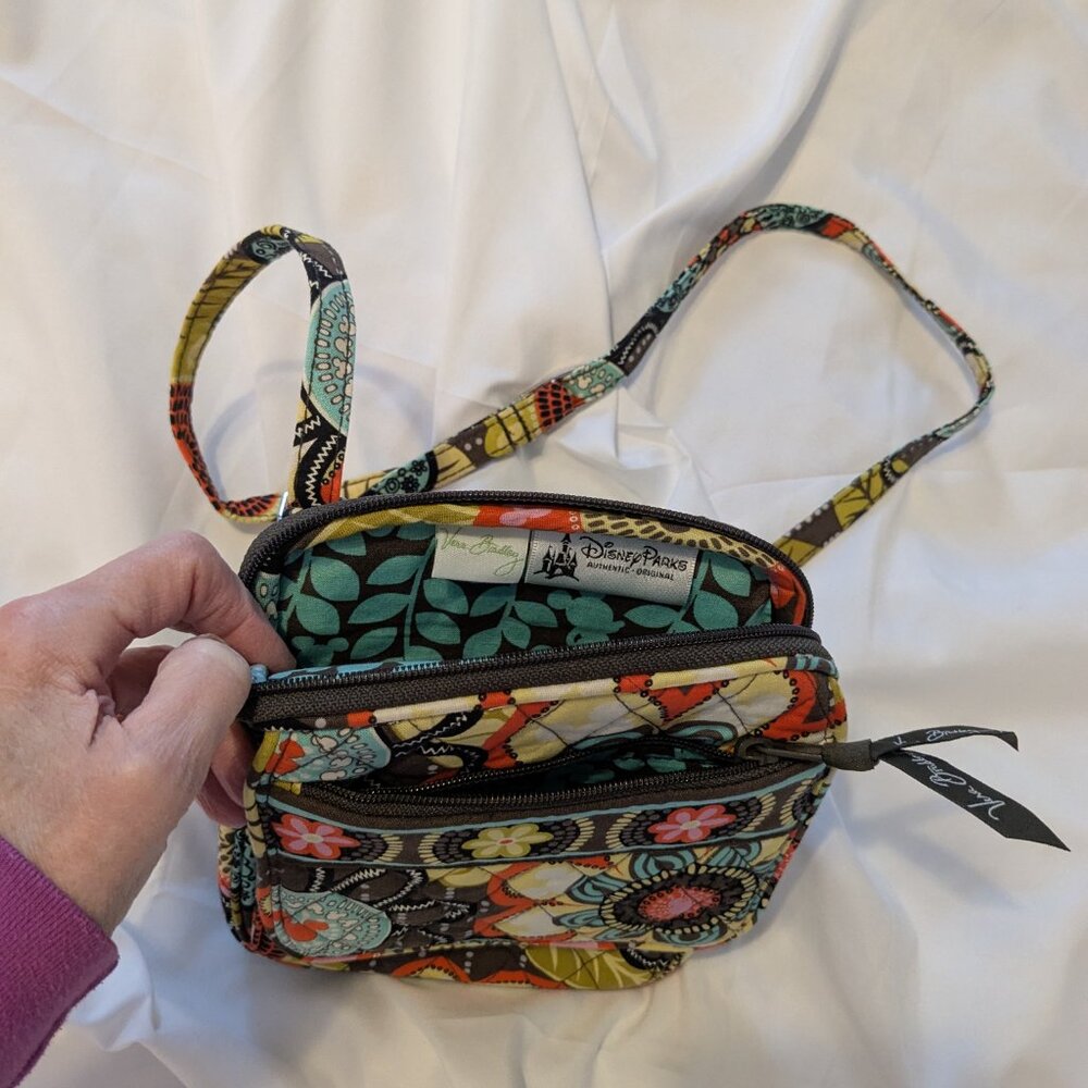 Vera Bradley Disney Perfect Petals Mini Hipster - Picture 5 of 7